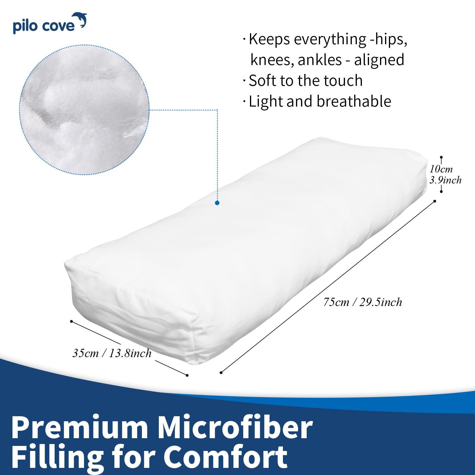 Coussin De Genou Pour Personnes Dormant Sur Le Côté - Soutient