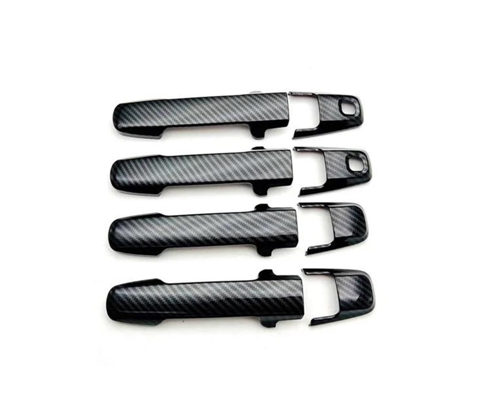 Ujnheq Style 1 For Suzuki For Wagon R Mh55s/Mh85s/Mh95s Modified Door Handle Electroplating Decorative Strip External Cover(Style 1)