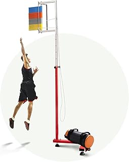 XENITE 4.5-9.8ft Vertical Jump Measurement Tool, Vertical Jump Tester Basketball Training, Stable Sport Vertical Challenger, Physical Coordination Training