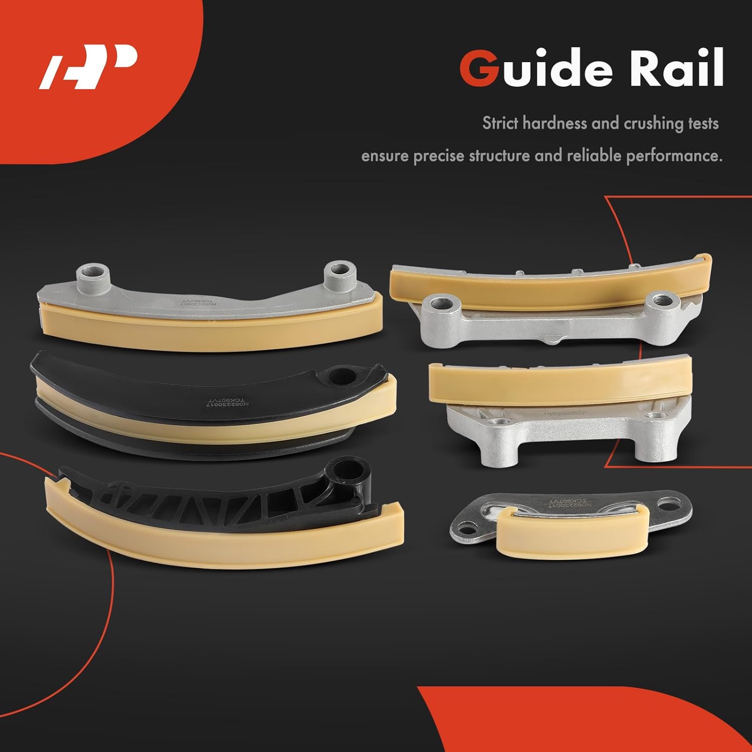 A-Premium Engine Timing Chain Kit W/VVT Sprocket [fits DOHC, V6 3.0L 3.2L 3.6L] Compatible with Chevy & GMC & Pontiac & Saab & Saturn & Suzuki & Buick & Cadillac, fits Equinox, Canyon, G6, XTS & More - Image 3