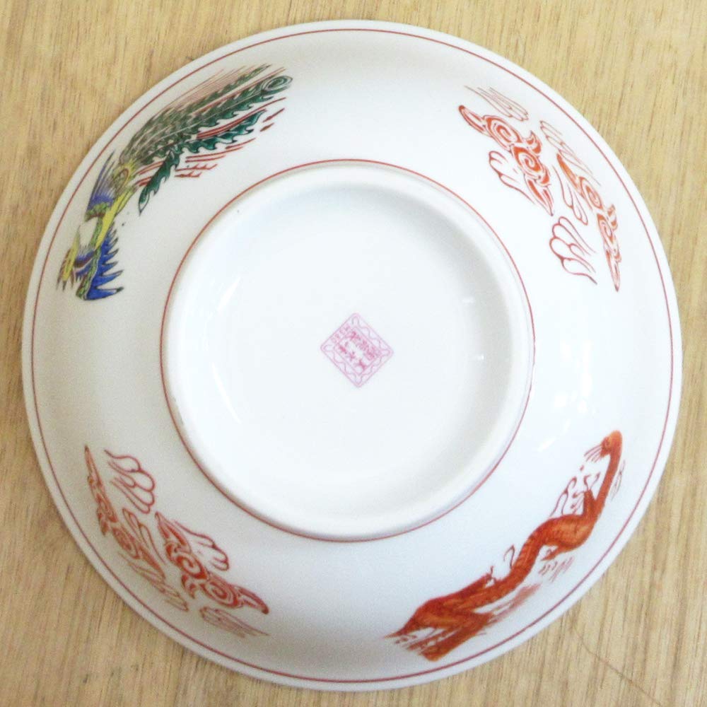 Amazon | ラーメン丼 6.8反高台丼 志那画雷門龍鳳 23ya1901-021