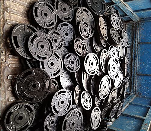 55 KG CAST Iron Weight Lifting Plates for Home Gym Exercises (5 KG X 4 NO Plates) + (2.5 KG X 6 NO Plates) + (10 KG X 2 NO Plates) (B01LWMLCEY) Amazon Price History, Amazon Price Tracker