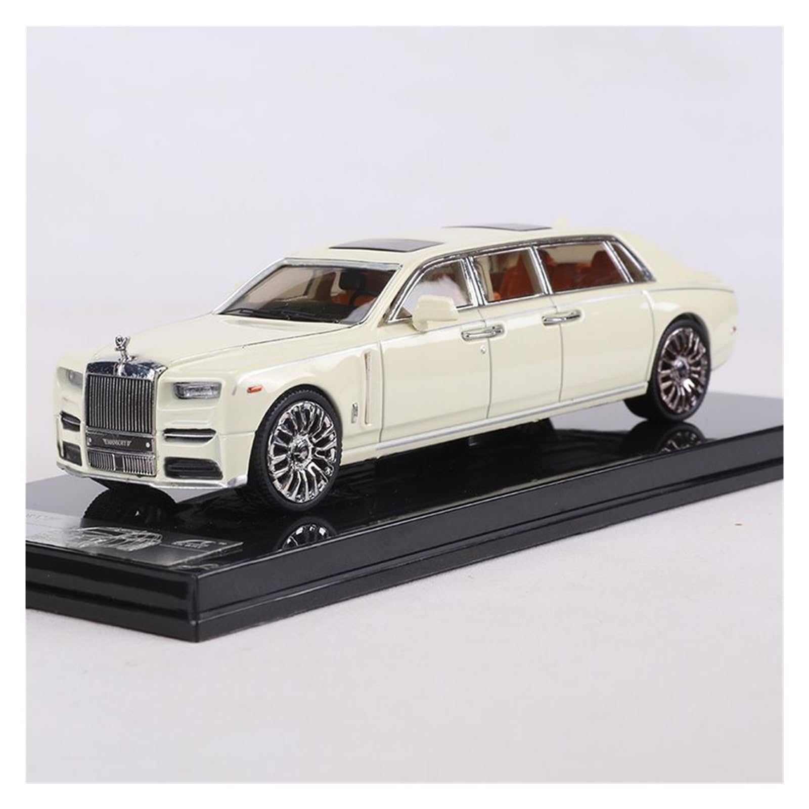 Modellauto Im Maßstab 1 64 Für Rolls-Royce Phantom VII 8. Generation Extended Edition Legierung Automodell Rot Für Die Sammlung(White)