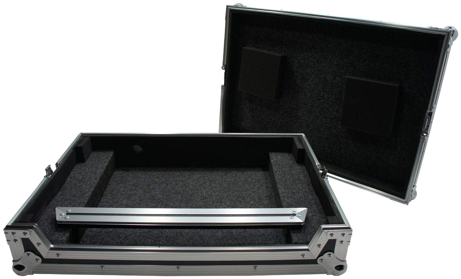 Flight Case Fits Pioneer DDJ-SX DJ Controller Foam Padded Harmony Cases | Rugged plywood build recessed butterfly latches spring-loaded handles plush lined interior protects your gear on the  product thumbnail 8