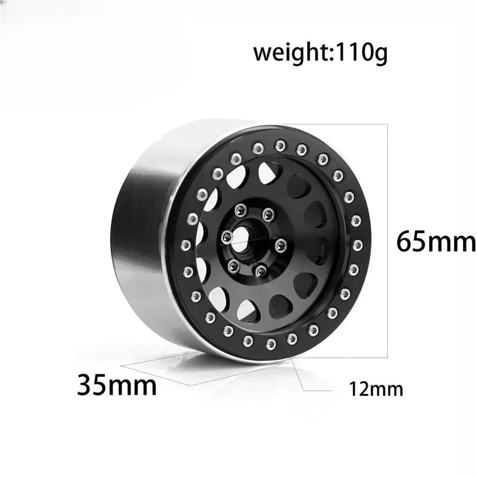 RC Mozzo Ruota Set In Lega Per Axial Per SCX10 Per Traxxas Per TRX4 1/10 Aggiornamenti Auto Componenti Decorativi Di Ricambio Sostituire Ricambi Modellini RC