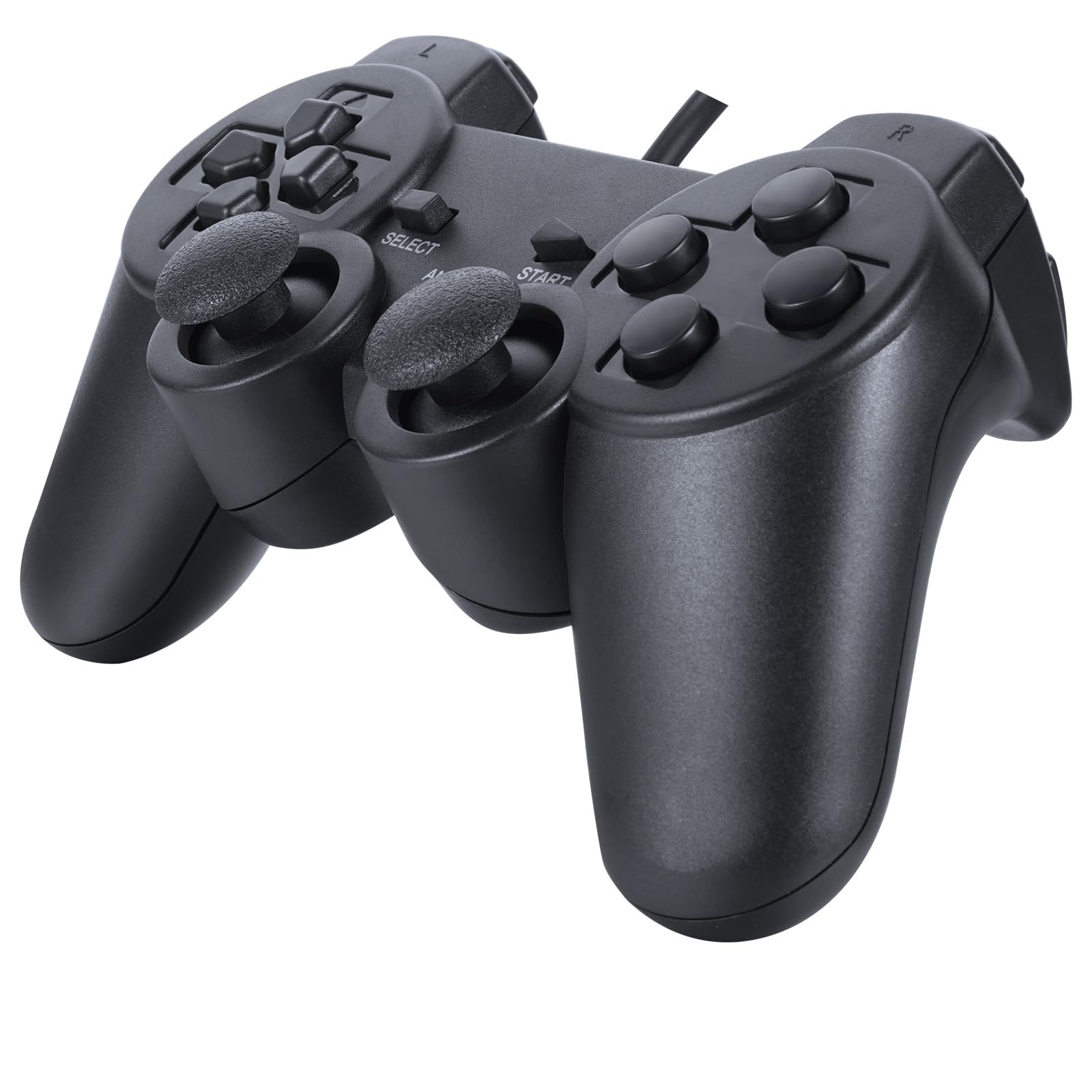 HaoYiShang 2er Set Dual-Vibration For PS2 PS1 Controller Wired Gamepad kompatibel controll für Sony Konsole Videospiel