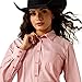 Ariat Women's Kirby Stretch Shirt, Camellia Rose Stripe, X-Small