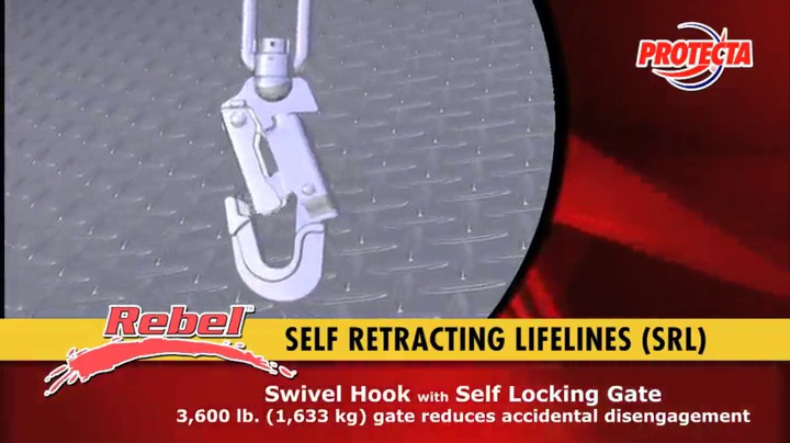 Image of 3M DBI-SALA EZ-Line 7605060 Retractable Horizontal Lifeline System, 60' Galvanized Cable, Built In Winch, Tension and Impact Indicators, Blue