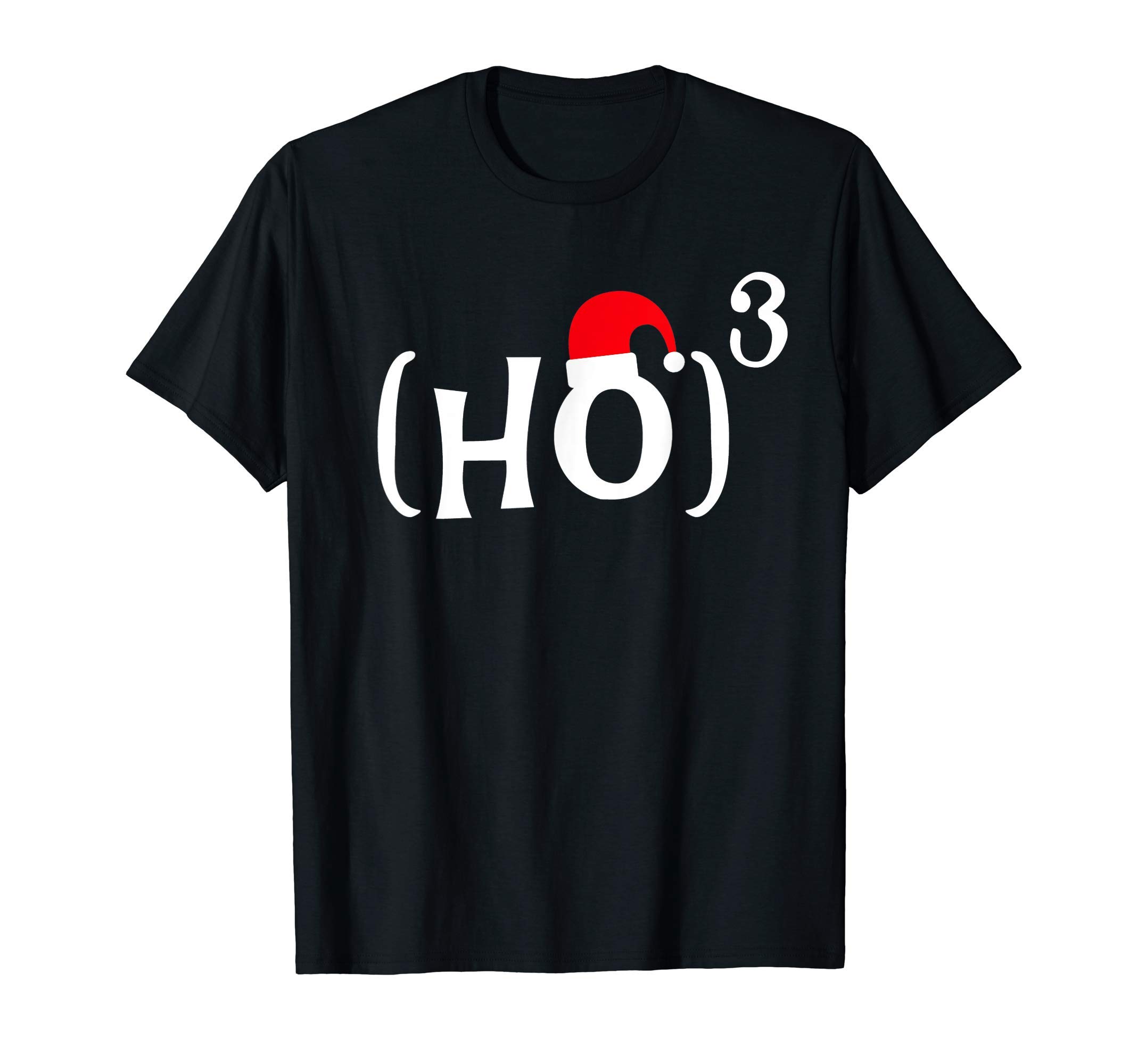 Funny Ho Cubed Christmas Math T-Shirt