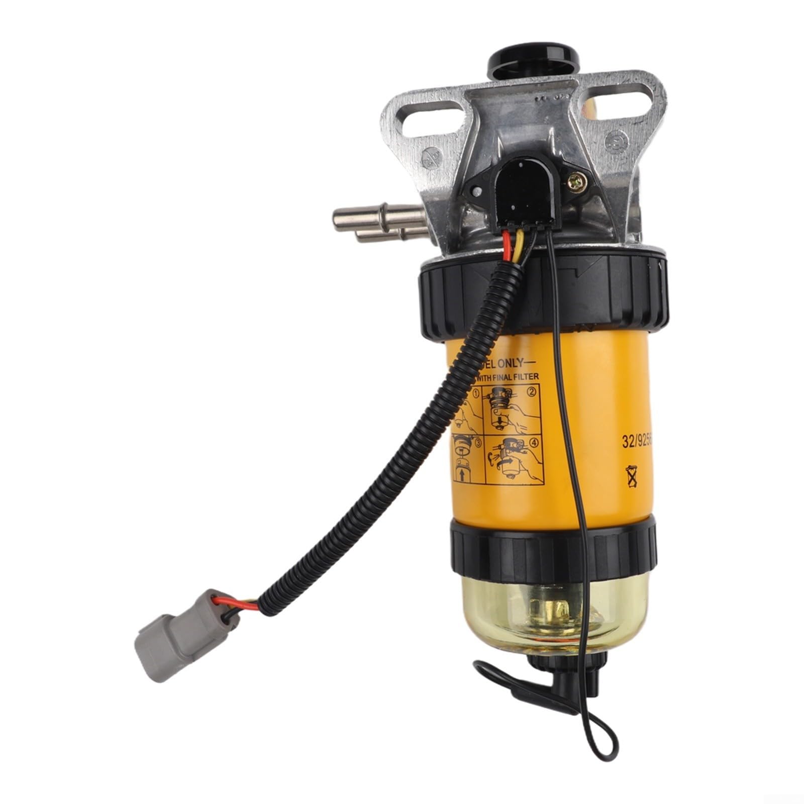Diesel Kraftstofffilter 30µm mit Sensor für JCB für loader Diesel | 30µm Filtration, integrierter Sensor, Echtzeitüberwachung, passt für für jcb 32 Serie, verhindert Motorschäden