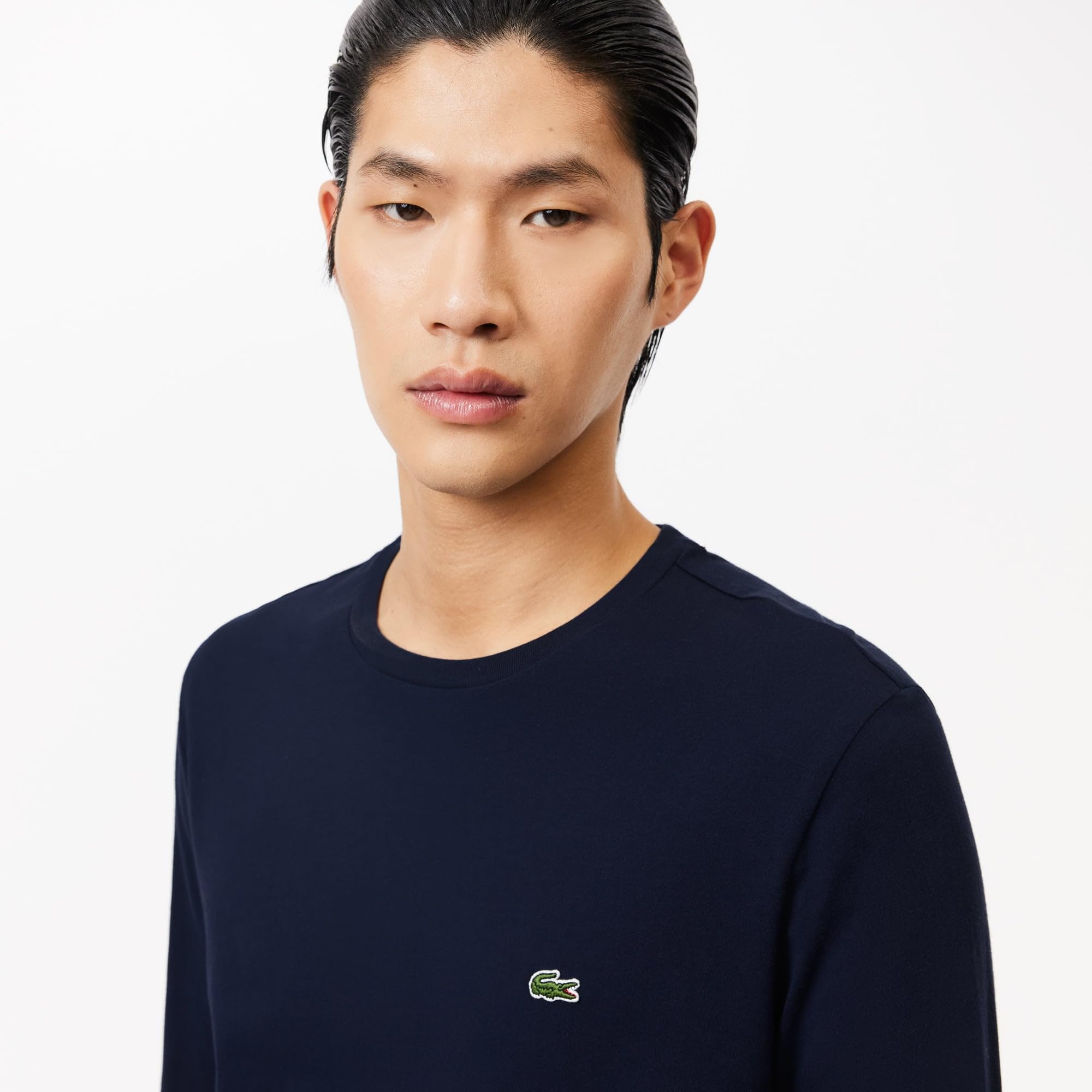 Lacoste T-shirt męski, Niebieski (morski), XS