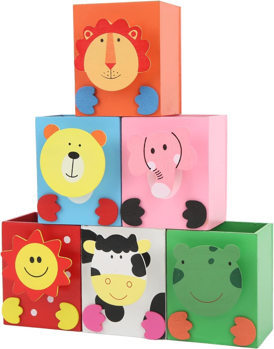 Return gifts kids birthday party in bulk - Stationary wooden pencil stand - School children animal theme Stand (2pcs) (B0C7LN3F5F) Amazon Price History, Amazon Price Tracker