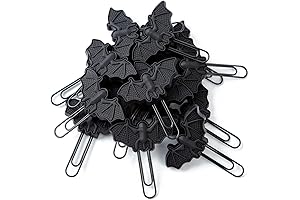 Gothic Office Supplies: Spooky Bat Clips