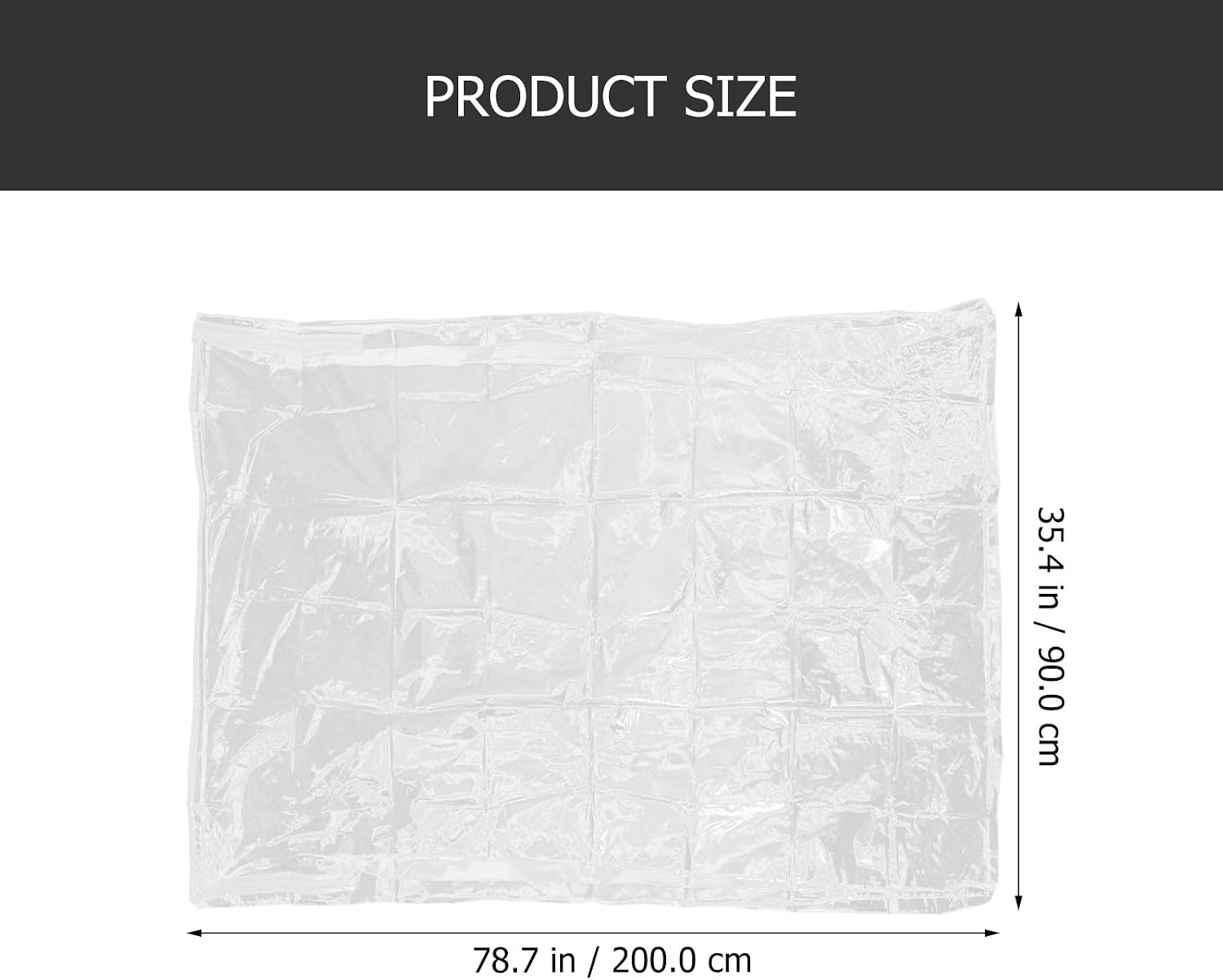Zipper Mattress Protector Cover 90X200Cm Dustproof Waterproof Mattress Encasement for 5Cm Thick Bed Storage and Moving Protection