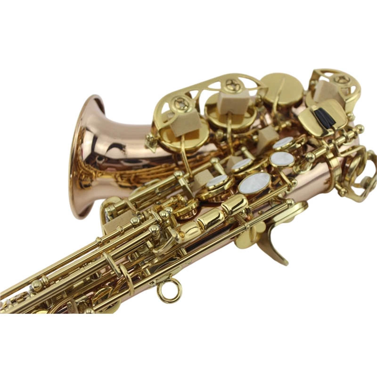 Saxofón Soprano Curvo Si Bemol