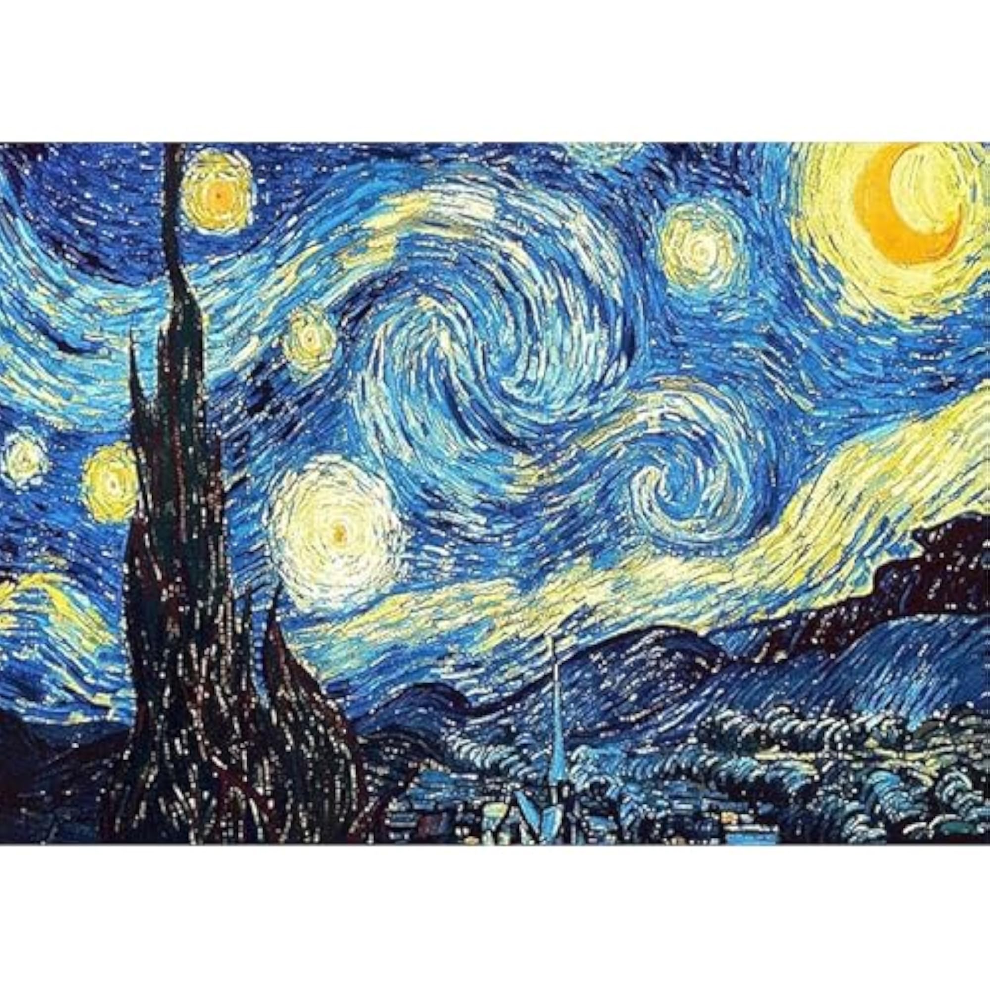 Starry Night Diamond Painting Kit, 30x40cm