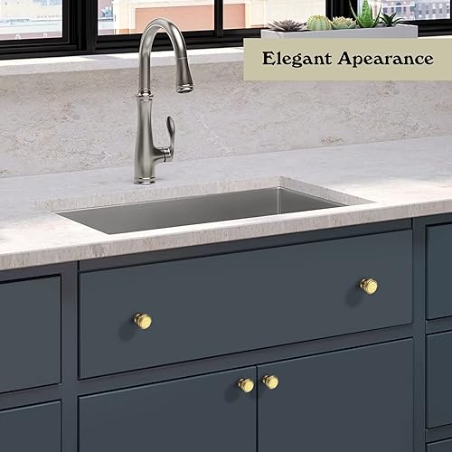 Miniatura 5 de Probrico Perillas redondas de cerámica para cajones, pomos modernos para cajones de armario, aparador, estantería, armario, tiradores de herrajes