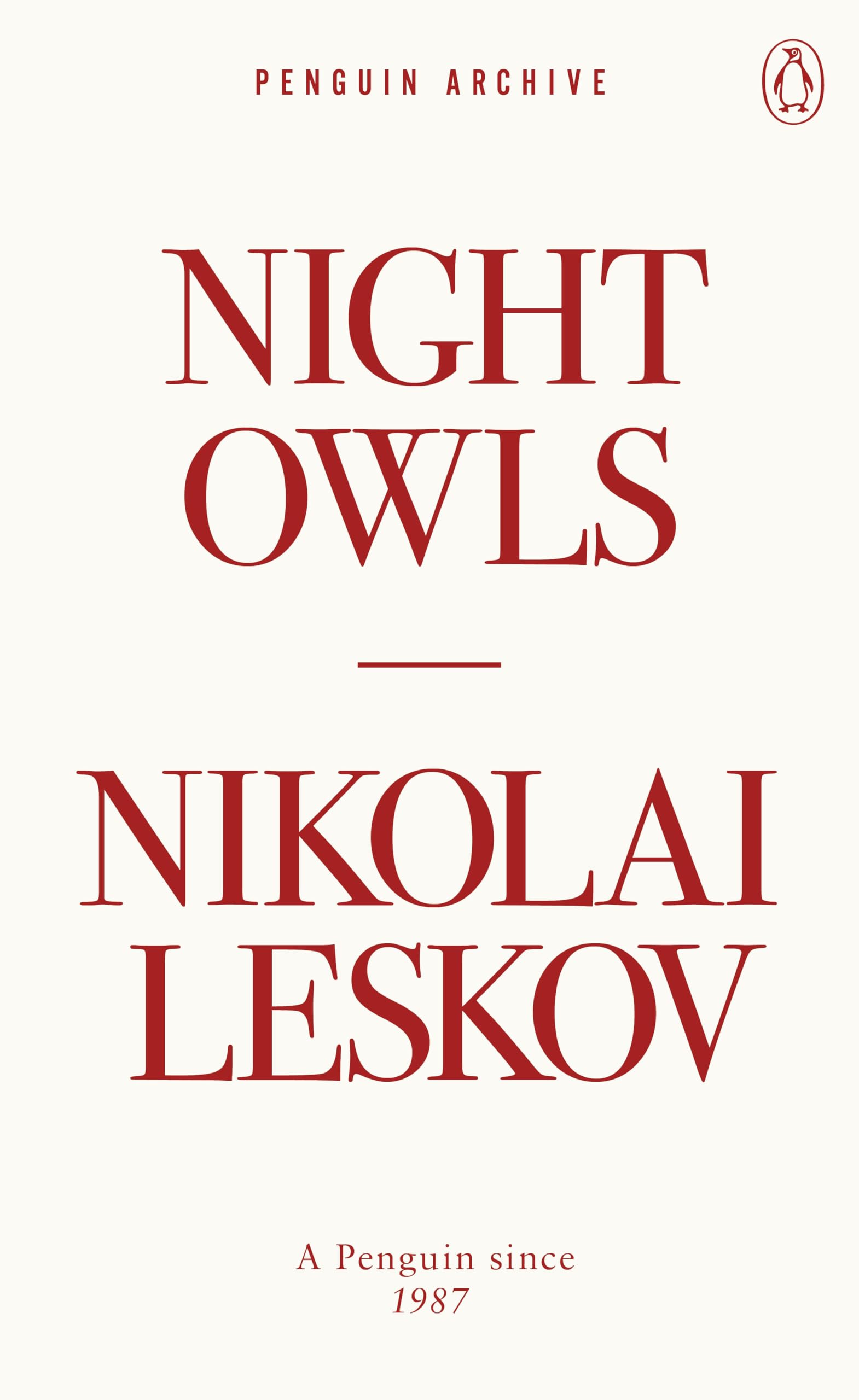 Night Owls by Nikolai Leskov PAPERBACK 9780241752197