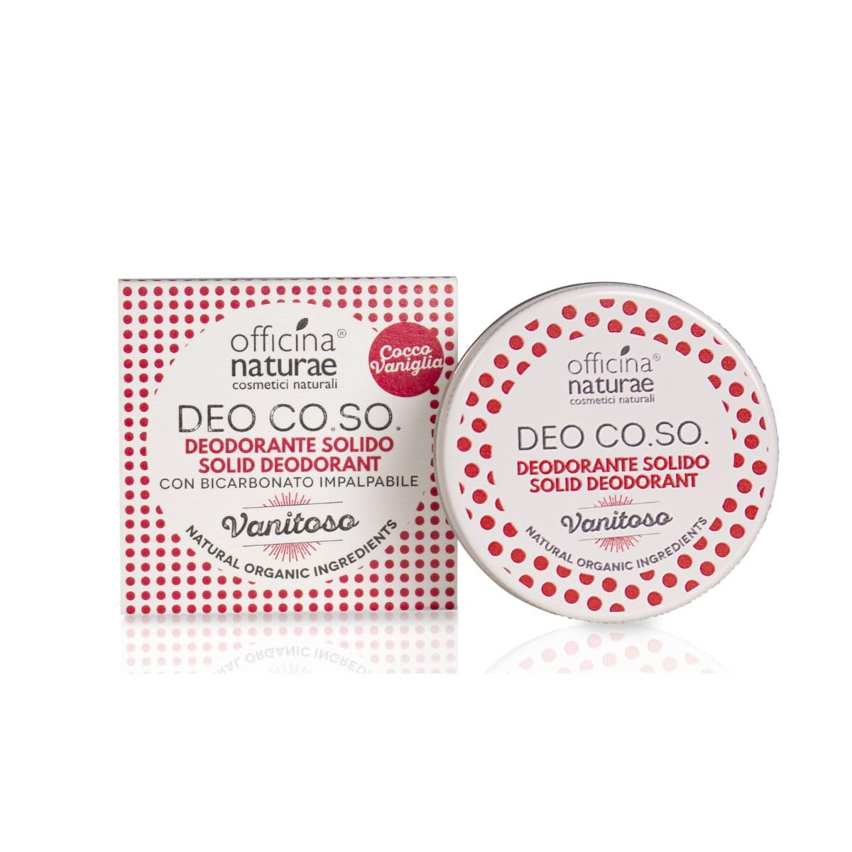 Officina Naturae Deo Co. So. Eitel Cocco Vanille Deo Solide Product Description