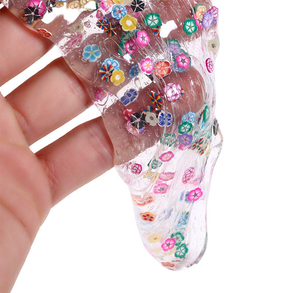 24 boîtes 3D Mignonne Ongles Fruits Tranches, Kalolary Clou de Art Canne de Bâton Tranches pour Polymere Autocollants à Ongles Conseils Décorations