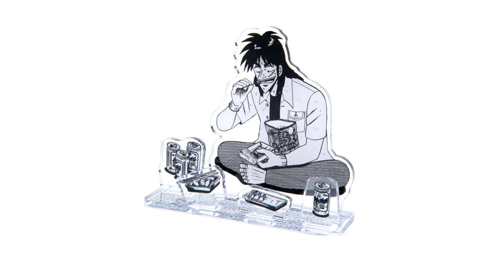 Amazon.co.jp: 大ガイジ展 カイジ豪遊セットアクスタ : おもちゃ