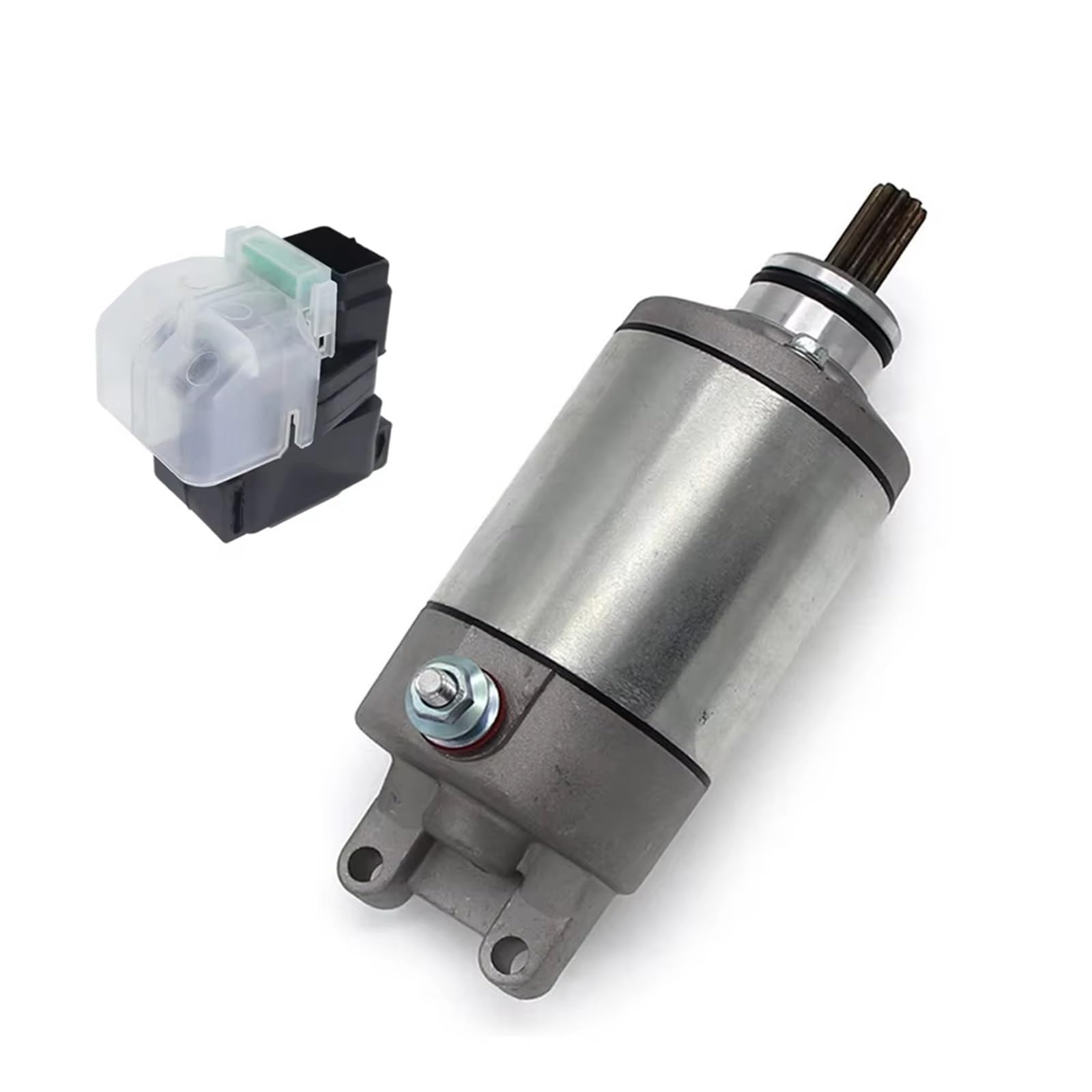 Démarreur de Moteur Pour Arctic Pour Cat ATV 400 Pour DVX 2004 2005-2008 Démarreur Et Relais 18718 31100-29F00 3110029F00 3445-033 3445033 Démarreur électrique Starter Motor