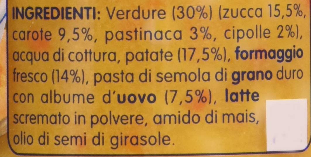 Mellin Pappa Completa Pastina Verdure e Formaggino, 6 Confezioni da 2x200 gr - 5