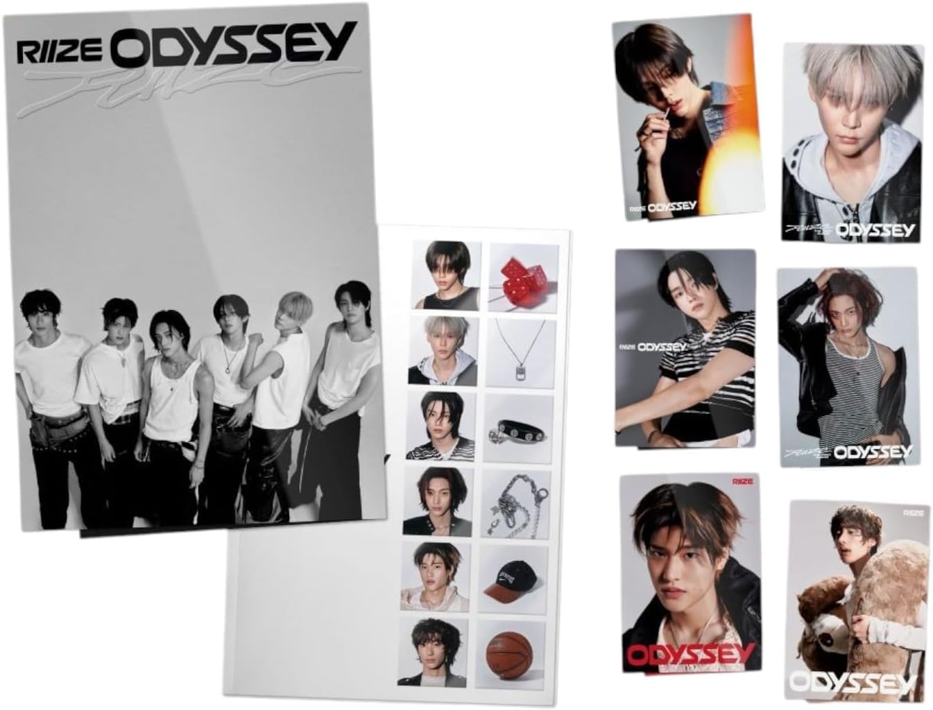 RIIZE ODYSSEY 1st Full Album Standard Photobook Ver. (7 Ver SET)