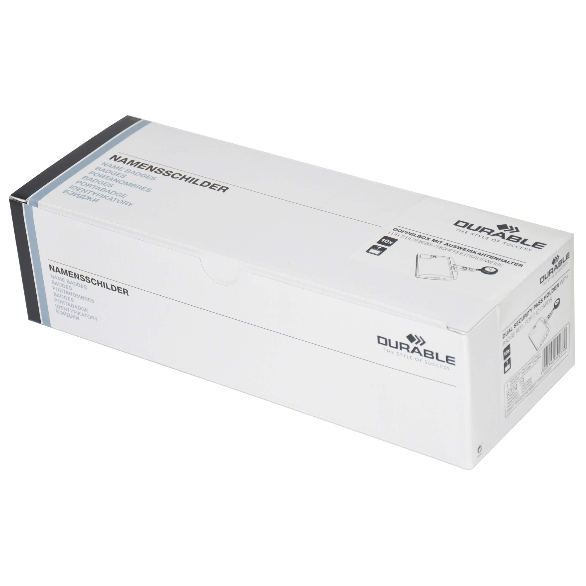 Durable Ausweishalter für Ausweis (DUNA8224, 10 Stück)