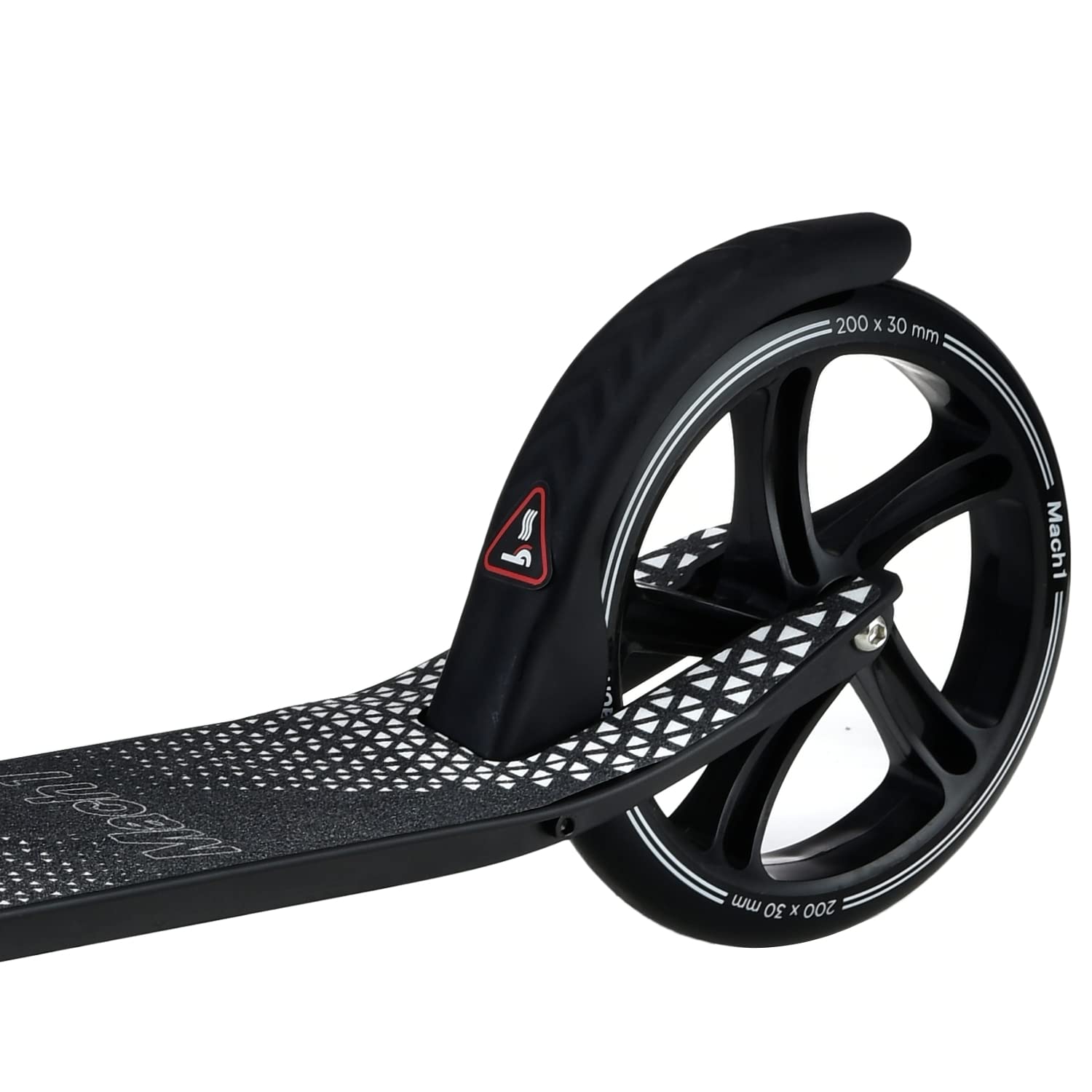 Mach1 Kick Scooter ALU City Roller Tretroller Große XXL Wheel von 145 bis 250mm Rollen/Reifen Erwachsene und Kinderroller klappbar Kickscooter