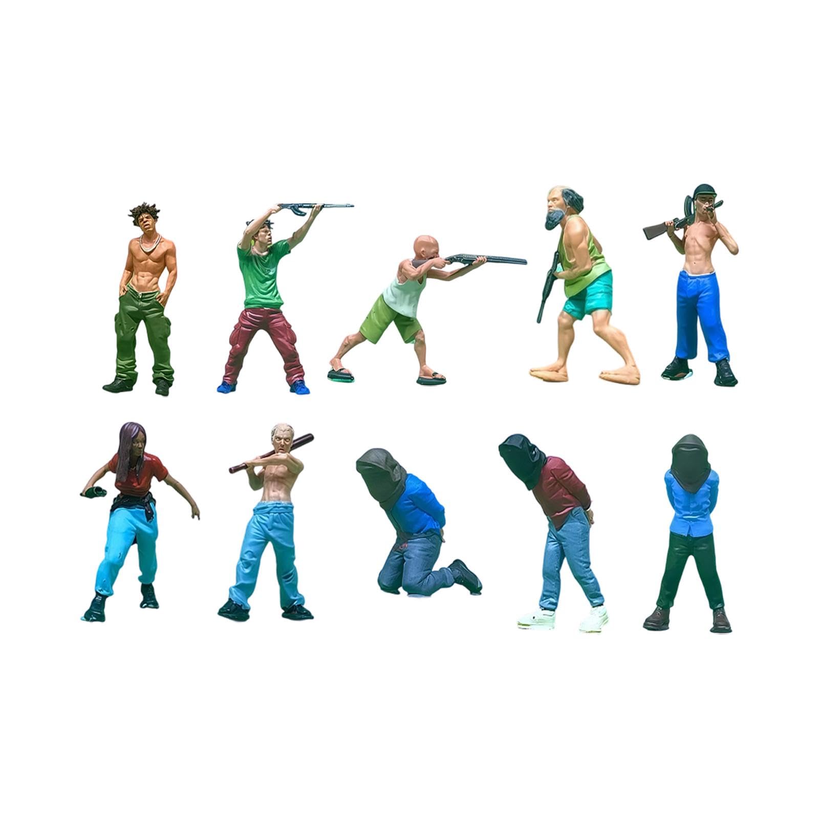 Diorama 1:64 People Figurine for Desktop Ornament Train Layout Garage Scenes Style A|Toys & Hobbies|Toys & Hobbies-image-37