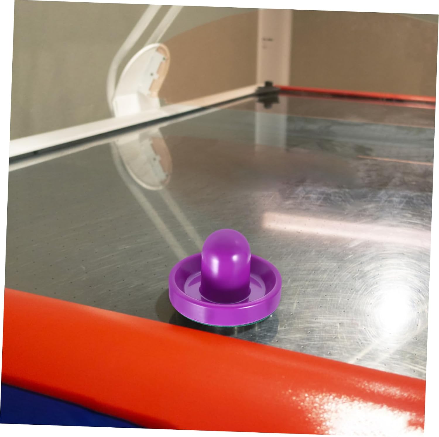 Sosoport Ice Hockey Pusher Accessories with Cloth for Tabletop Hockey Games for Parties Fairs and Game Rooms