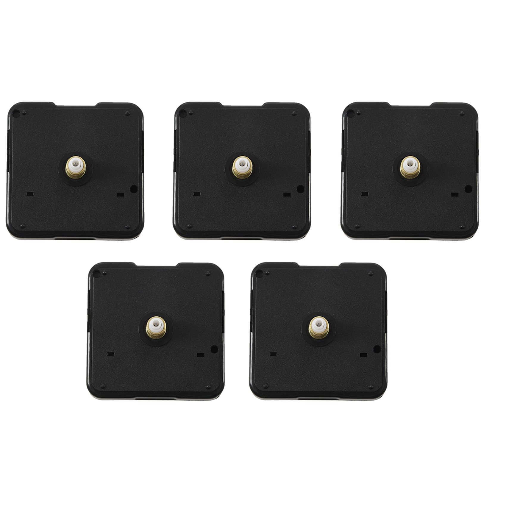 Hndhbfgrt 5X Clock Movement Mechanism with White Hour Minute Red Second Hand DIY Tools Kit