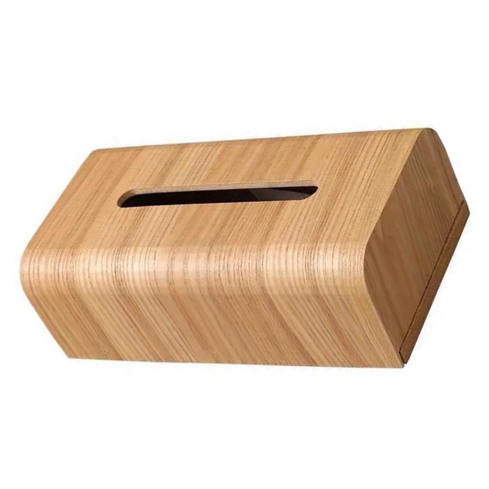 Boîte à mouchoirs bois courbe pour remplacer les emballages en carton