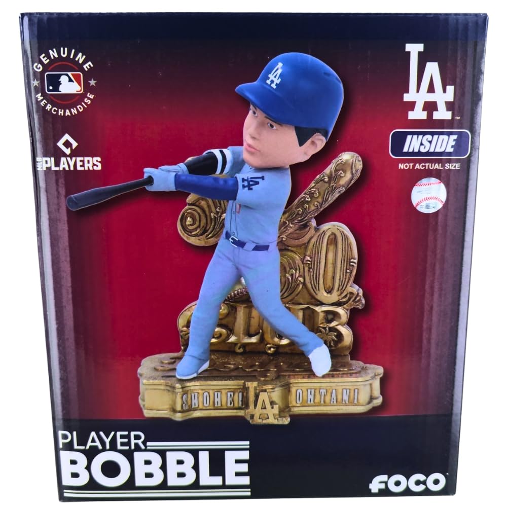 大谷翔平ボブルヘッドShohei Ohtani 50/50 Bobblehead Shohei Ohtani 50/50 Club 5