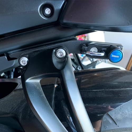 Miniatura 7 de GUAIMI - Cerradura antirrobo para casco de motocicleta, cerradura de seguridad para casco XSR900 2015-2016 MT-09 2013-2017 FZ-09 2013-2017 FJ-09