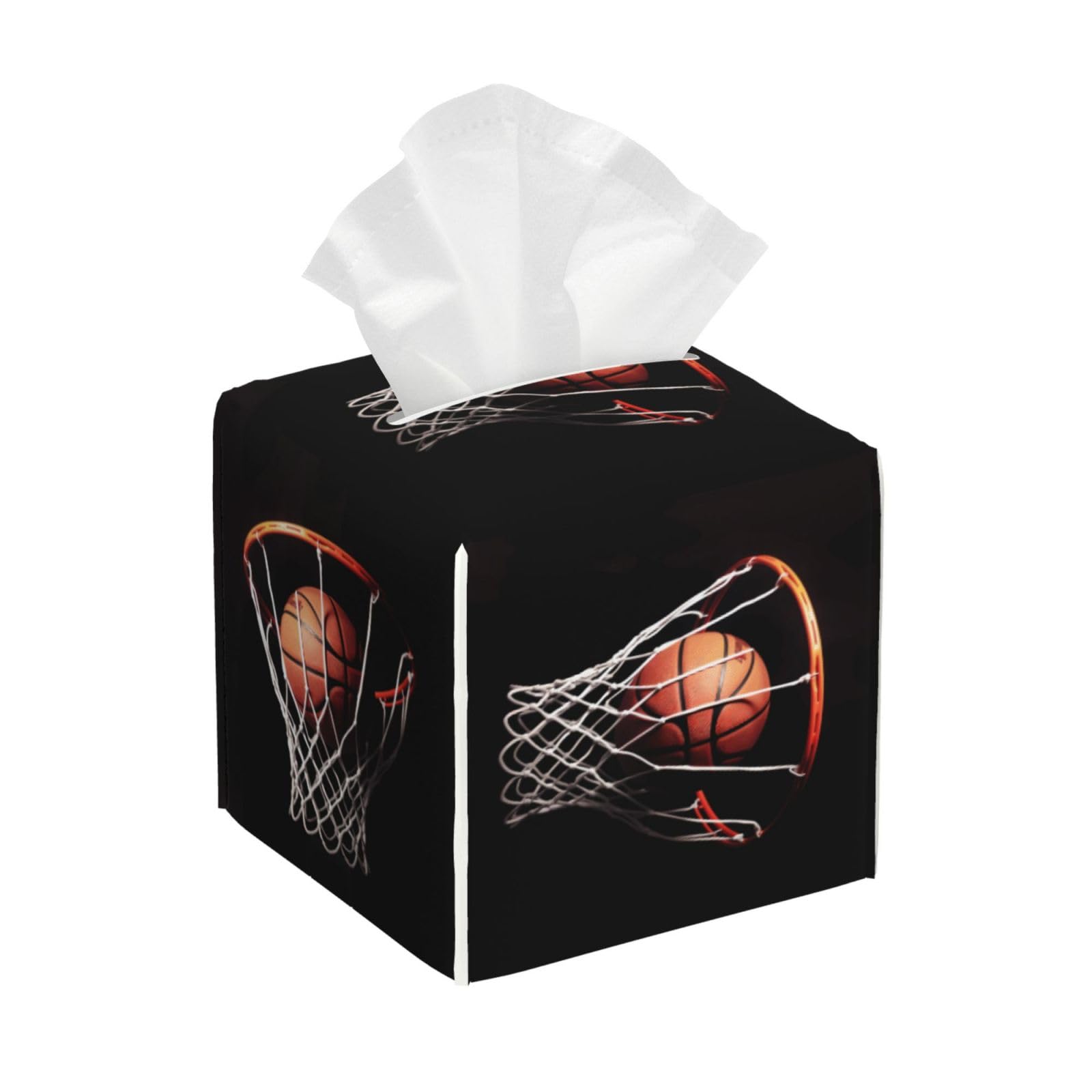Basketball Tissue Box Cover Square Cube Boxes