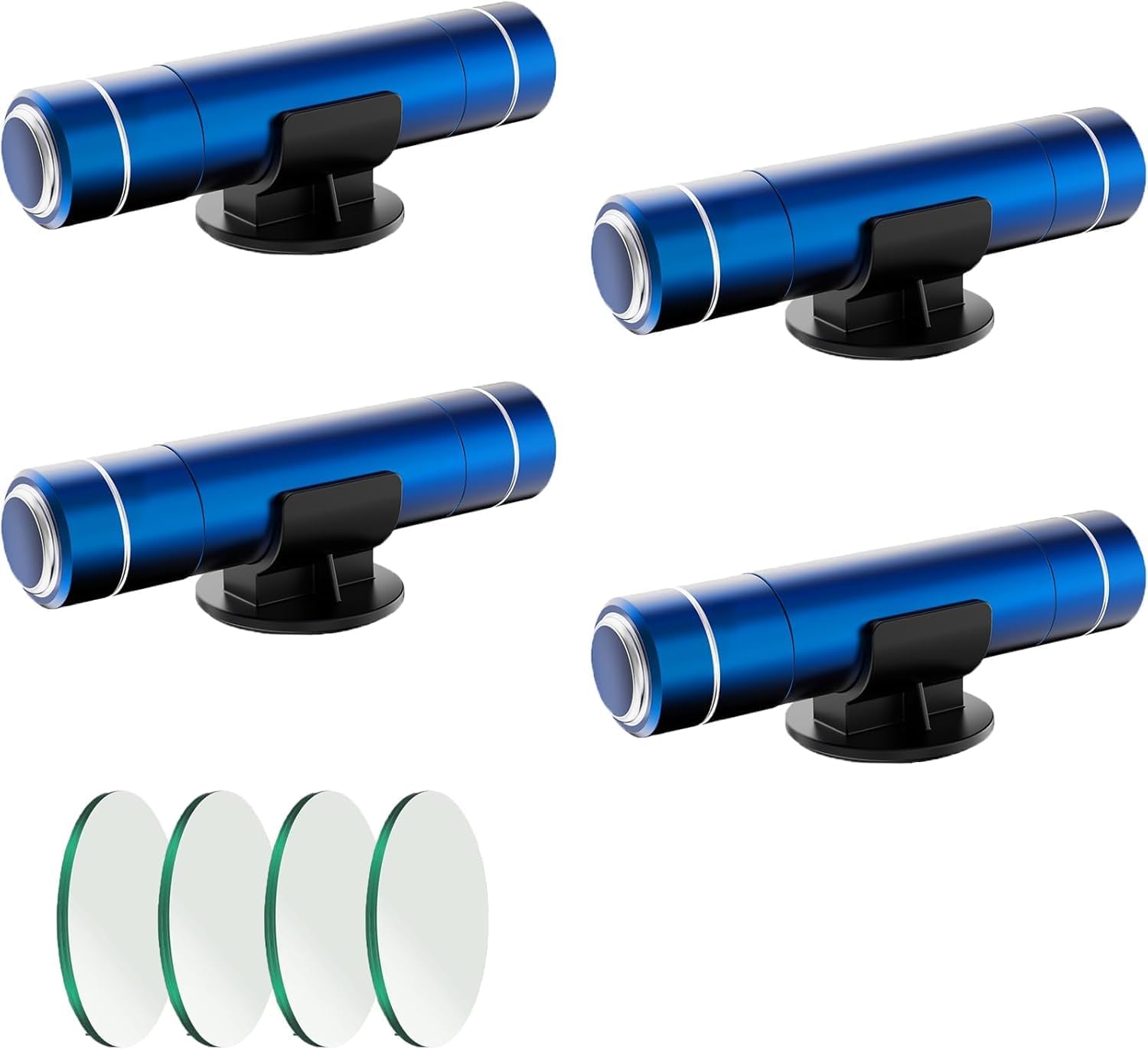HHXS Window Breaker Seatbelt Cutter, 2026 Upgraded Safe Hammer Glass Breaker Under Water, Emergency Escape Tool for New Car Safety Accessories Home Use Auto Rescue Tool (4 Pcs, Blue)