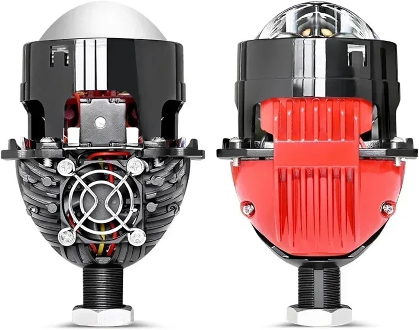 Upgrade Your Car Headlights With 2.5 Inch Bi Led Laser Projector Lens - Hi Lo Beam 6500K With H4 H7 H11 9005 9006 Sockets