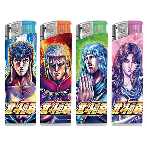 パチンコ パチスロ パチキャラ グッズ サミー 北斗の拳電子ライター 電子着火式 PSC認定済み 使い捨てライター 4本 パチンコ パチスロ パチキャラ グッズ サミー 北斗の拳電子ライター 電子着火式 PSC認定済み 使い捨てライター 4本