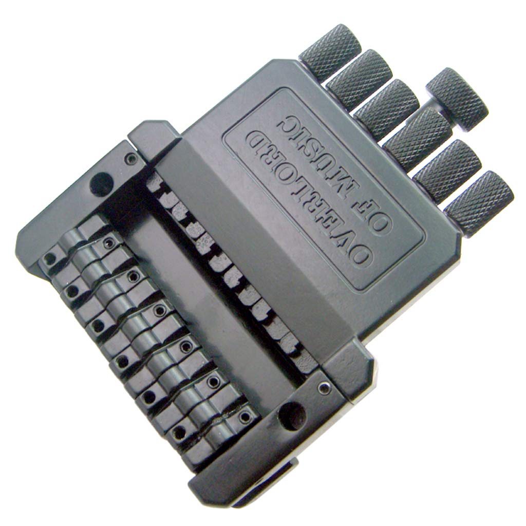 1 set 6 corde sella Headless chitarra ponte cordiera per chitarra elettrica