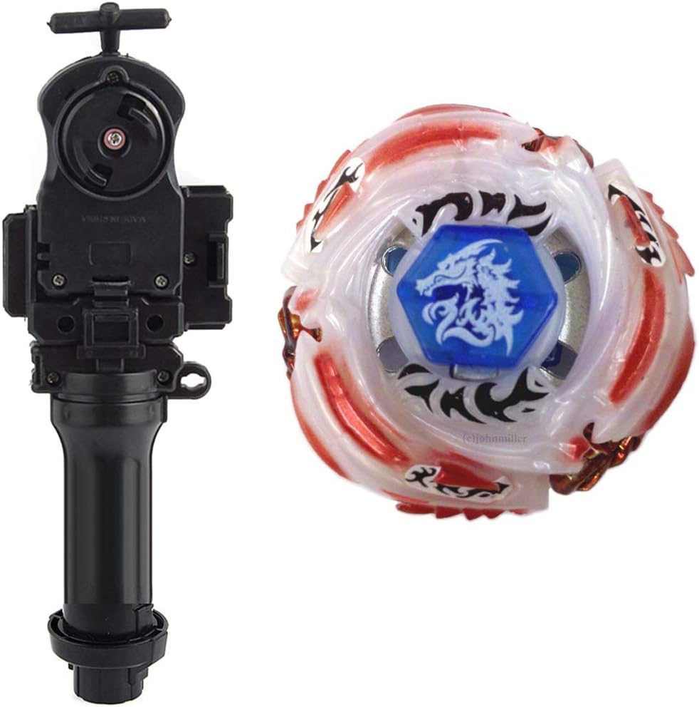 Battling Toys - Meteo L-Drago Metal Fusion LW105LF Battle Top Starter with Power Launcher & Grip Battle Set