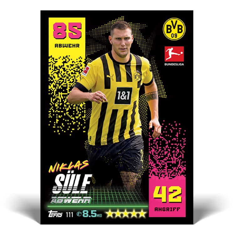 Topps Bundesliga Match Attax - Tarjetas coleccionables de fútbol (2022/23)