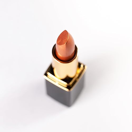 Miniatura 3 de L'Paige (L05 FROSTED COPPER Designer Lipstick, a base de aloe vera, de larga duración, hidratante