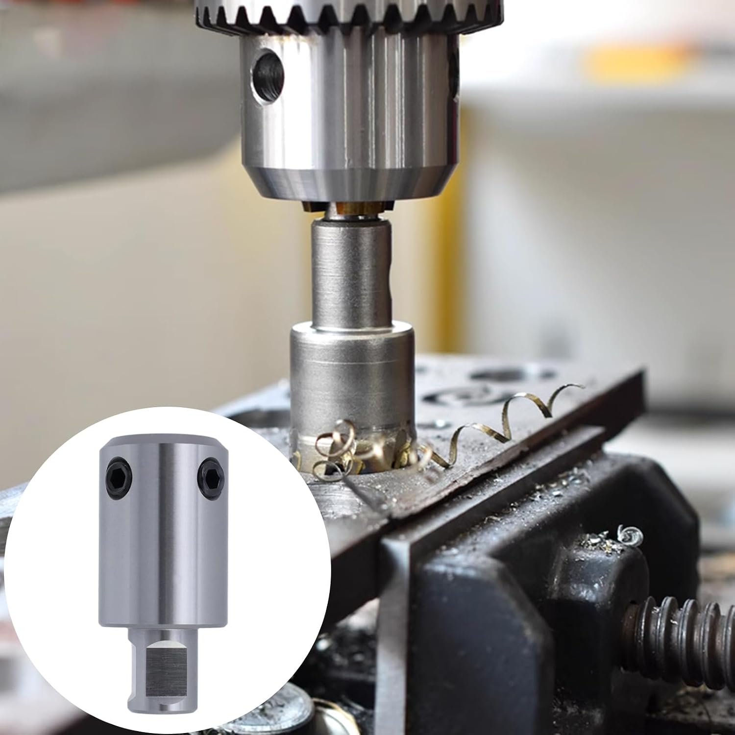 Annular Cutter Extension 50mm/2" Alloy Steel Annular Cutter Extender Rod for 3/4" Weldon Shank Adapter