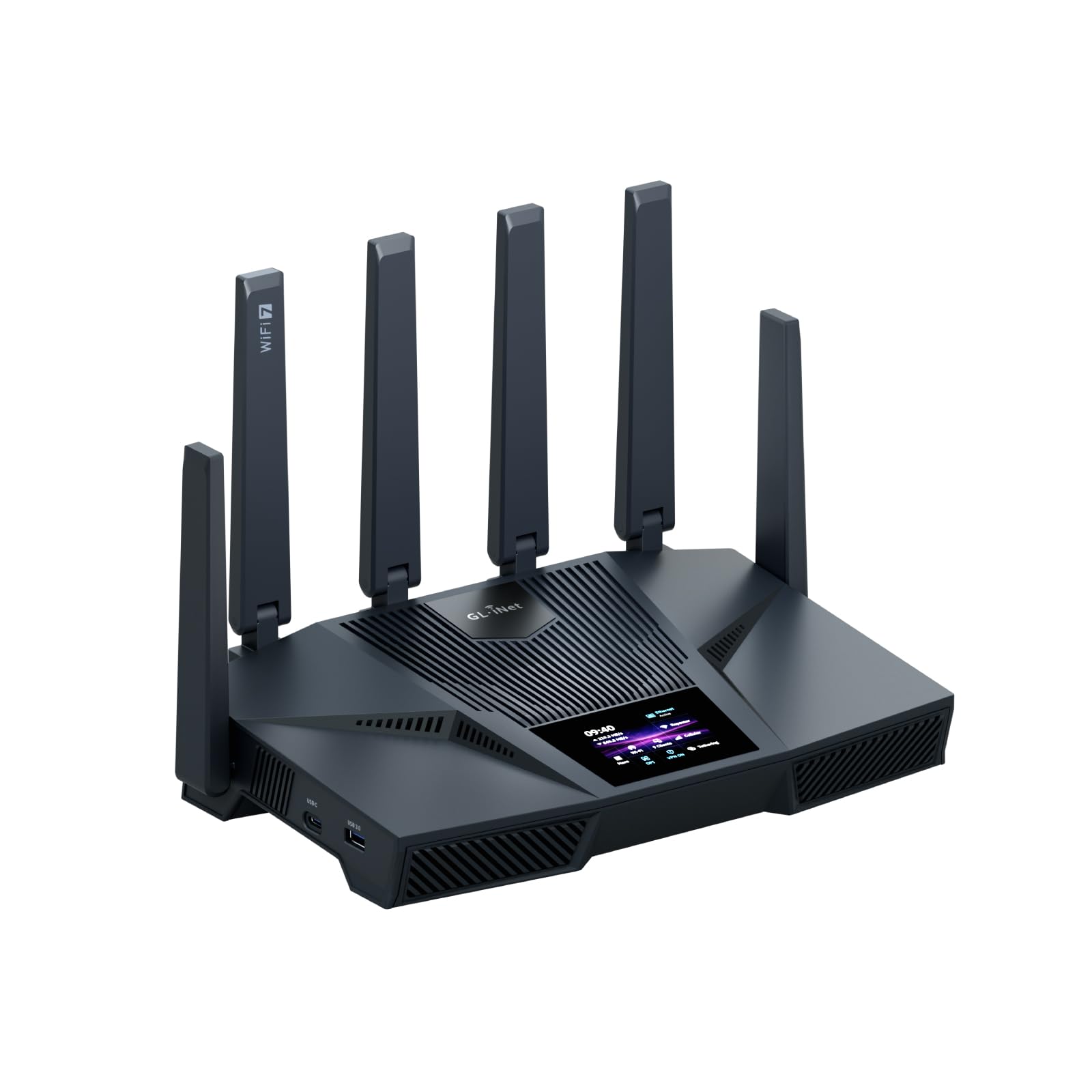 GL.iNet Flint 4 (GL-BE14000) Tri-Band Wi-Fi 7 Heimrouter mit VPN für SOHO