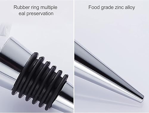 Miniatura 6 de 4 tapones para botella de vino de Halloween, tapón de vino de calavera, sombrero de bruja para botellas de bebidas, sombrero de calavera