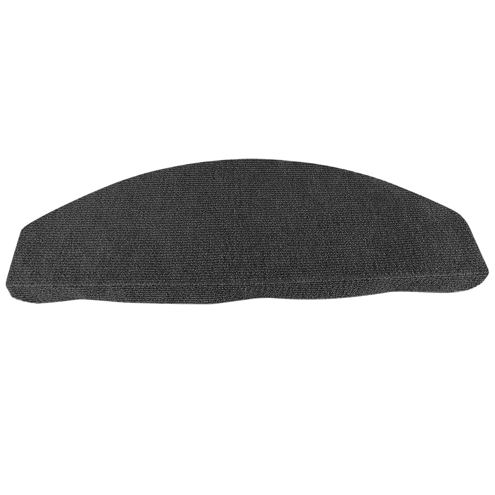 Autocollant - Tapis d'escalier pour intérieur,Marchettes d'escalier Antidérapant Autocollante Moquette de marches Tapis de Protection d'escalier de Non-glissière,65*21*4cm (noir (15 pièces))