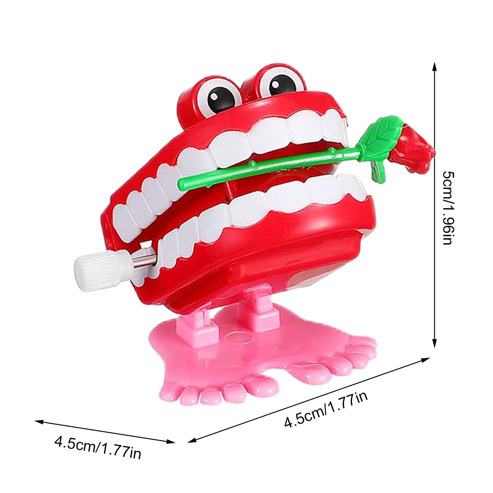 Amazon.co.jp: チャタリング・ティース ゼンマイおもちゃ,ゼンマイ・歯