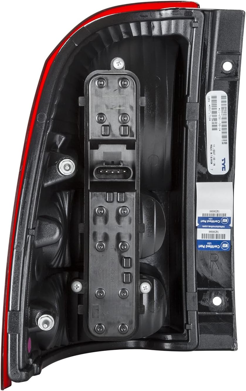 TYC Right Tail Light Assembly Compatible with 2004-2007 Buick Rainier